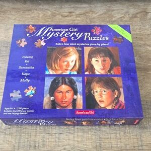 American Girl Doll Mystery Puzzles - Rare